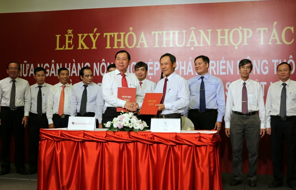 Agribank hợp tác toàn diện với Tập đoàn công nghiệp Cao su