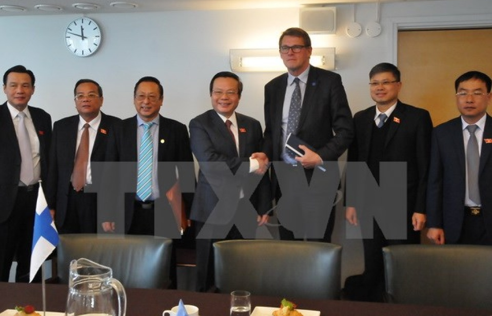 Quốc hội Việt Nam và Phần Lan tăng cường quan hệ lập pháp