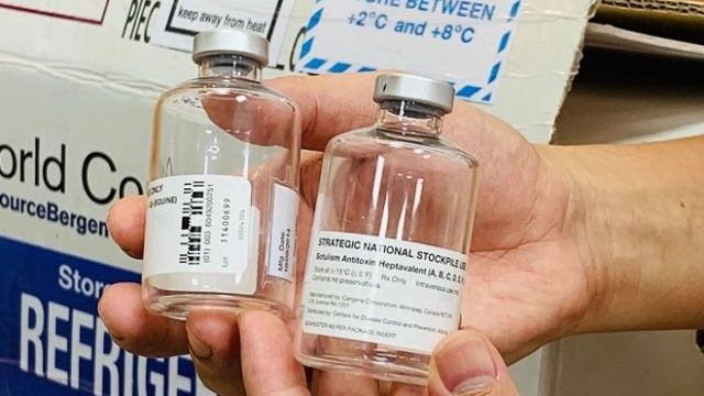 WHO tài trợ khẩn cấp 10 liều thuốc kháng độc tố Botulinum cho Việt Nam