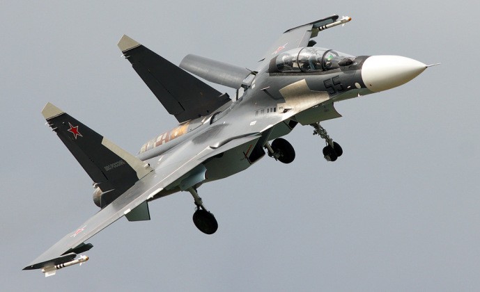 Trước cuộc tập trận chung khiến NATO và EU ngỡ ngàng, Nga điều loạt chiến đấu cơ Su-30 sang Belarus. (Nguồn: Military Watch) Trước cuộc tập trận chung khiến NATO và EU ngỡ ngàng, Nga điều loạt chiến đấu cơ Su-30 sang Belarus. (Nguồn: Military Watch)