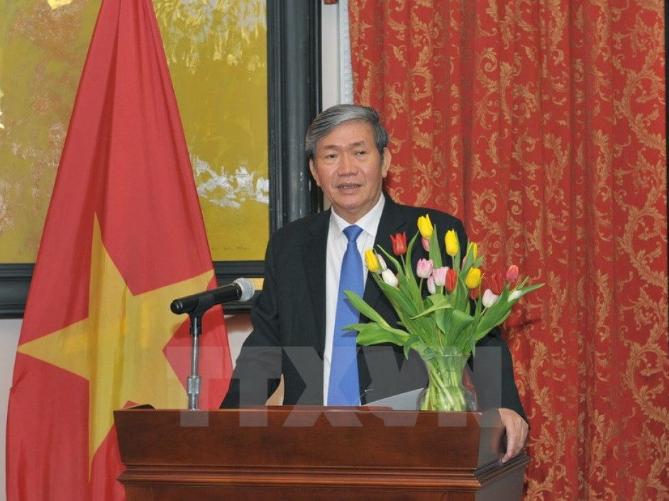 Thường trực Ban Bí thư Đinh Thế Huynh hội kiến Tổng Thư ký LHQ