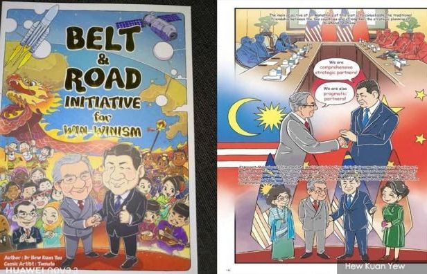 Malaysia tuyên bố điều tra khuất tất trong việc in truyện tranh về Sáng kiến Vành đai Con đường