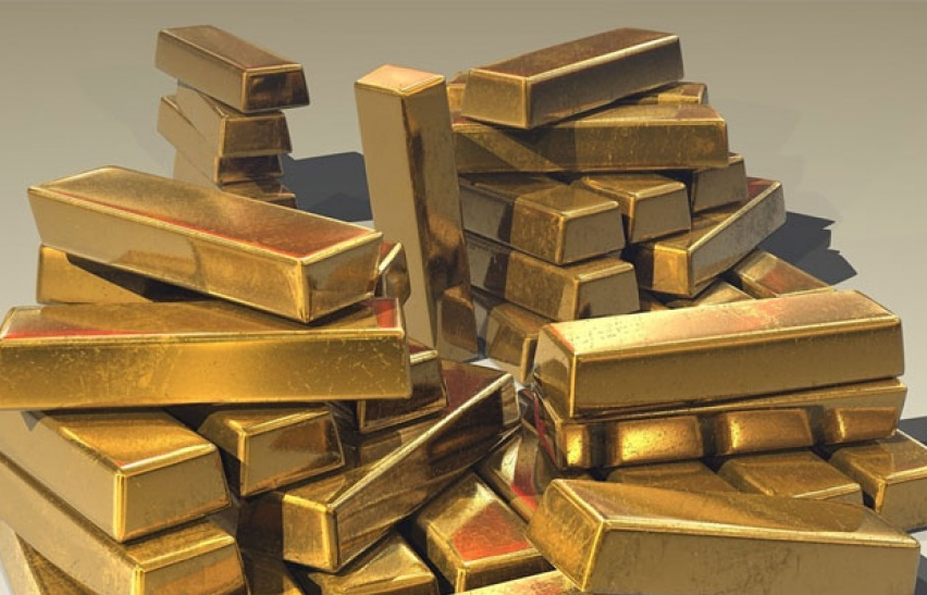 Giá vàng châu Á đi xuống trong phiên đầu tuần