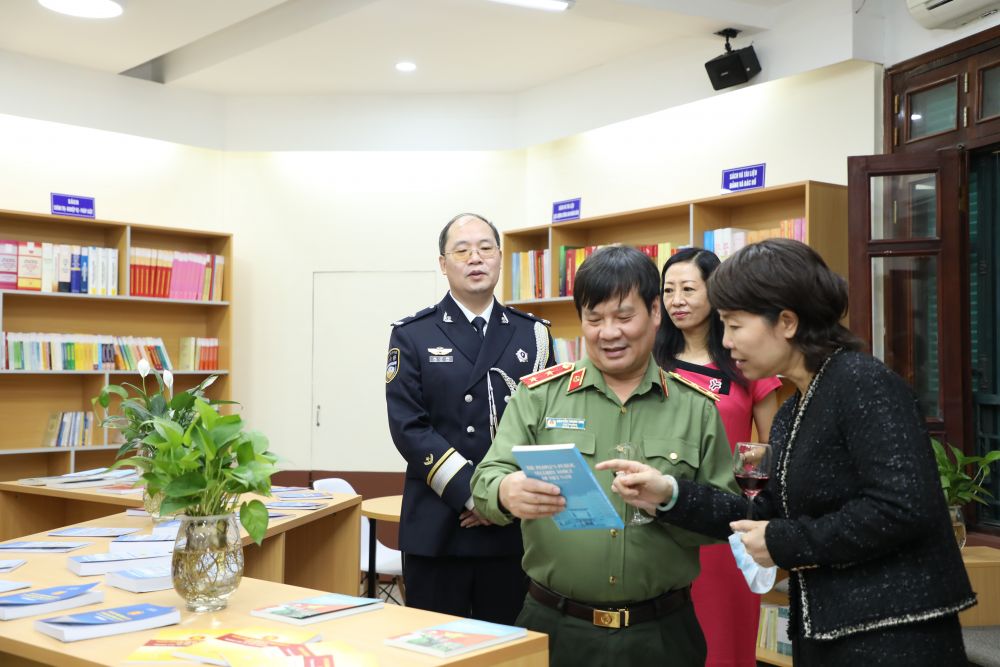 Khánh thành Phòng đọc Cục Đối ngoại, Bộ Công an Khánh thành Phòng đọc Cục Đối ngoại, Bộ Công an