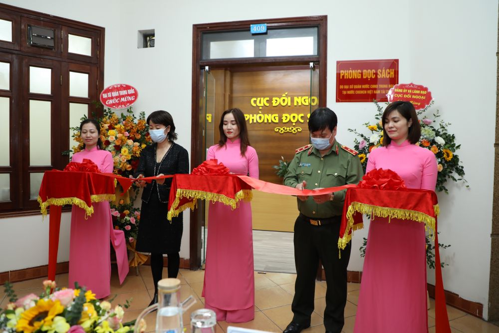 Khánh thành Phòng đọc Cục Đối ngoại, Bộ Công an Khánh thành Phòng đọc Cục Đối ngoại, Bộ Công an