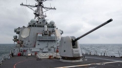 Tàu khu trục tên lửa dẫn đường của Mỹ trở lại Biển Đông