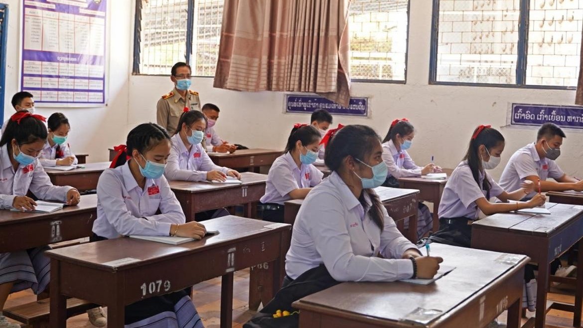 Covid-19: Lần thứ 14 gia hạn phòng dịch, chính phủ Lào vẫn cho phép mở cửa trở lại trường học trên toàn quốc