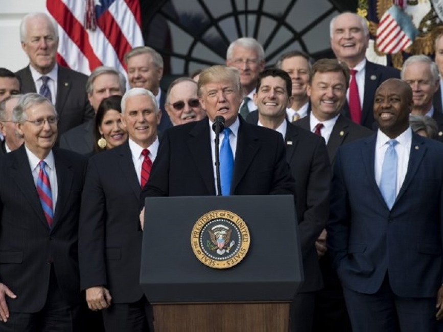 Ông Trump hoan nghênh "chiến thắng lịch sử" về cải cách thuế