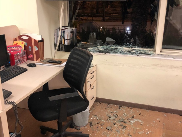 Nổ lớn rung chuyển trụ sở đài truyền hình lớn nhất Hy Lạp