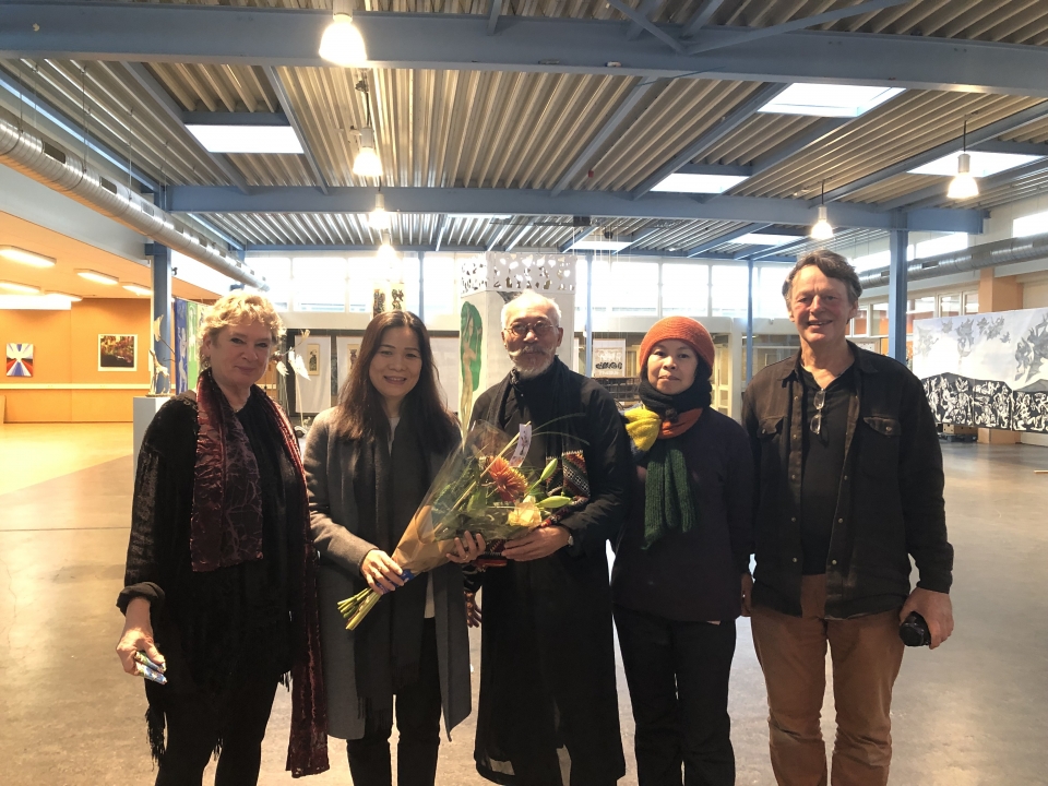 Họa sỹ Việt mang Hà Nội đến với Hà Lan hoa sy viet mang ha noi den voi ha lan