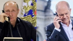 Tân Thủ tướng Đức lần đầu điện đàm với Tổng thống Nga, nói quan ngại