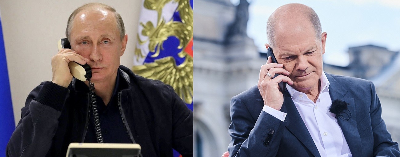 Tân Thủ tướng Đức lần đầu điện đàm Tổng thống Nga. (Nguồn: Kremlin Press Center, DPA) Tân Thủ tướng Đức lần đầu điện đàm Tổng thống Nga. (Nguồn: Kremlin Press Center, DPA)