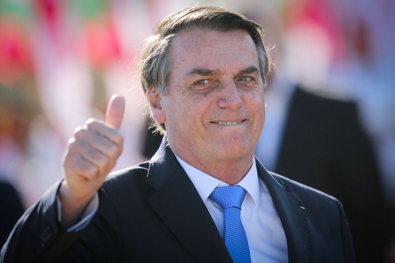 Tổng thống Brazil Jair Bolsonaro. (Nguồn: Bloomberg) Tổng thống Brazil Jair Bolsonaro. (Nguồn: Bloomberg)