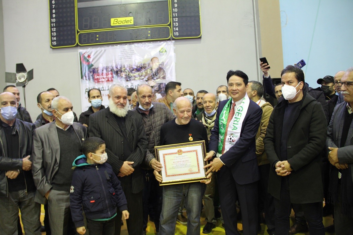 Lần đầu tiên Giải vô địch quốc gia Võ Việt Nam được tổ chức tại Algeria