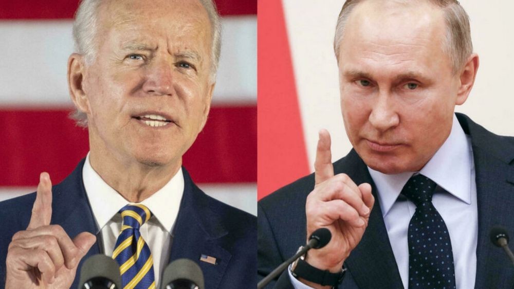 Tổng thống Mỹ Joe Biden điện đàm với người đồng cấp Nga Vladimir Putin. (Nguồn: AFP) Tổng thống Mỹ Joe Biden điện đàm với người đồng cấp Nga Vladimir Putin. (Nguồn: AFP)