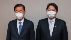 Ngoại trưởng Nhật Bản, Hàn Quốc hội đàm trước cuộc gặp ba bên với Mỹ