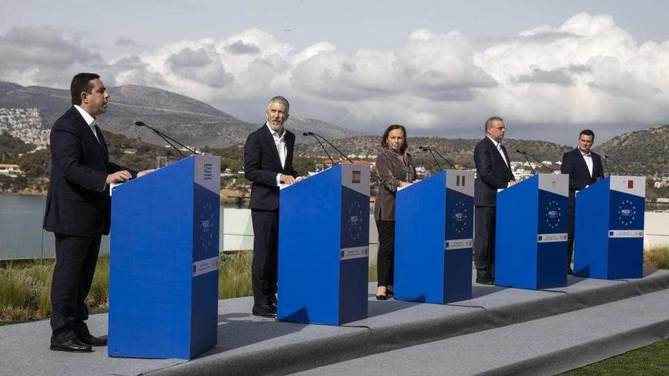 Các nước Nam Âu kêu gọi EU đoàn kết hơn trong xử lý vấn đề người di cư ngày 20/3. (Nguồn: AP) Các nước Nam Âu kêu gọi EU đoàn kết hơn trong xử lý vấn đề người di cư ngày 20/3. (Nguồn: AP)