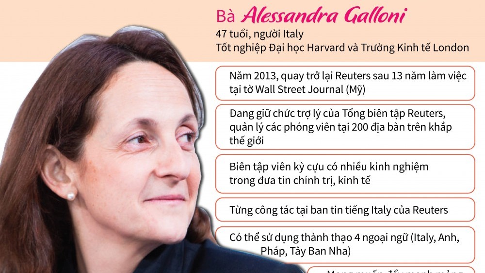 Reuters có nữ Tổng biên tập đầu tiên trong 170 năm qua