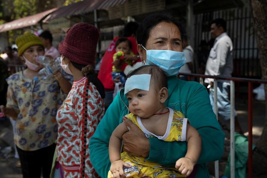 Dịch Covid-19 diễn biến khá phức tạp tại Campuchia chỉ trong khoảng thời gian rất ngắn. (Nguồn: Getty)