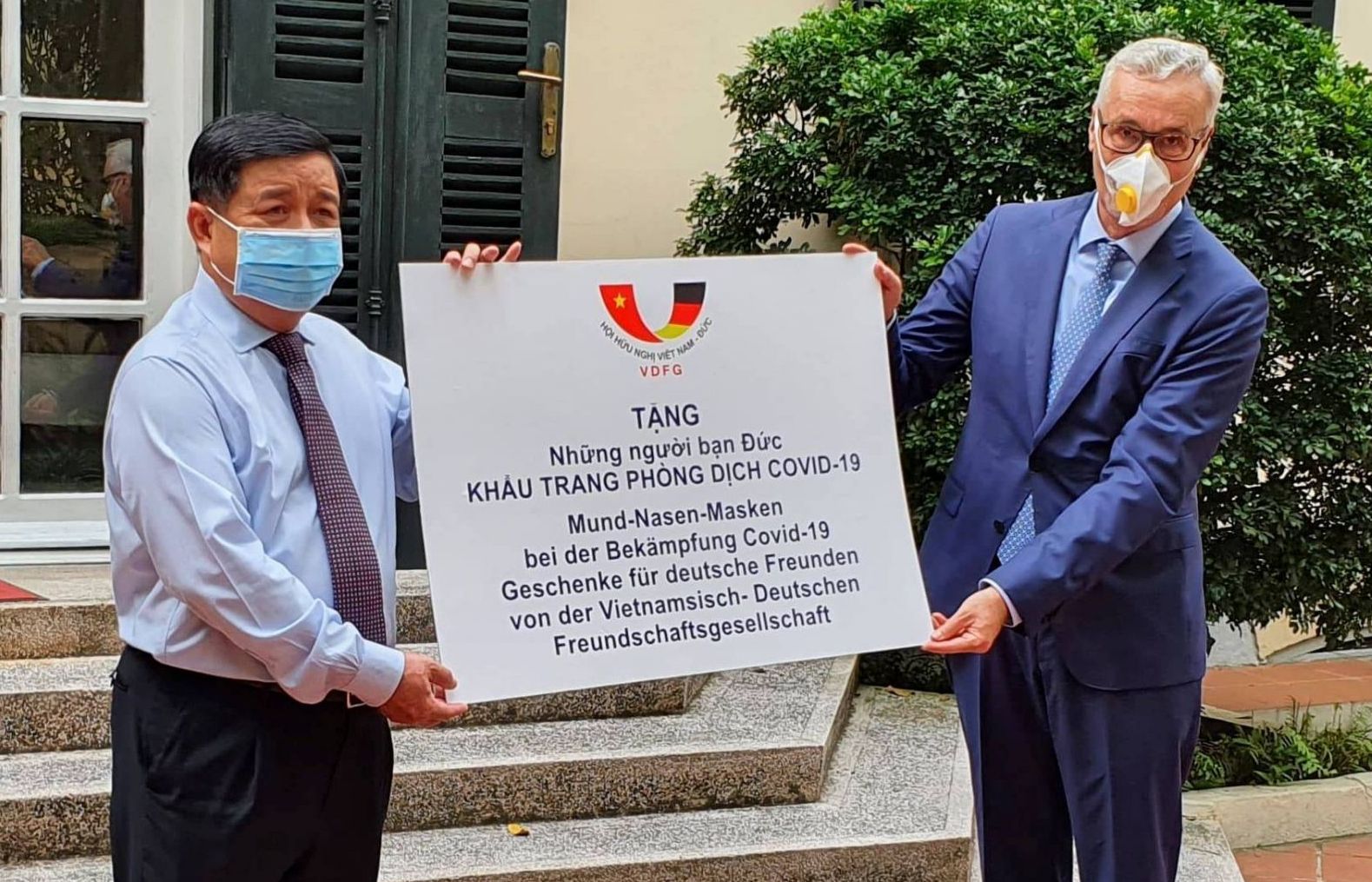 Đại sứ Đức cảm ơn nghĩa tình của Việt Nam trong mùa dịch