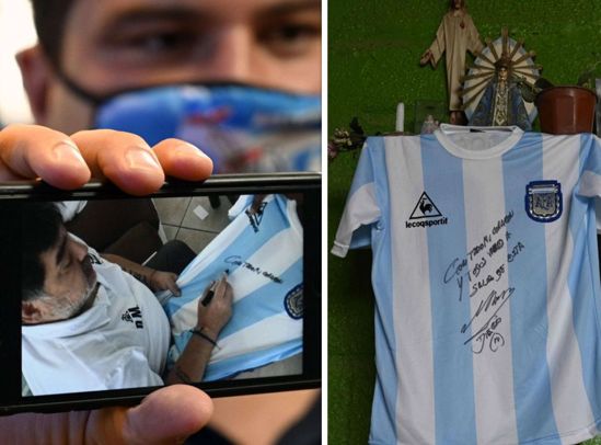 Món quà ý nghĩa của Maradona dành cho người nghèo chật vật chống dịch Covid-19