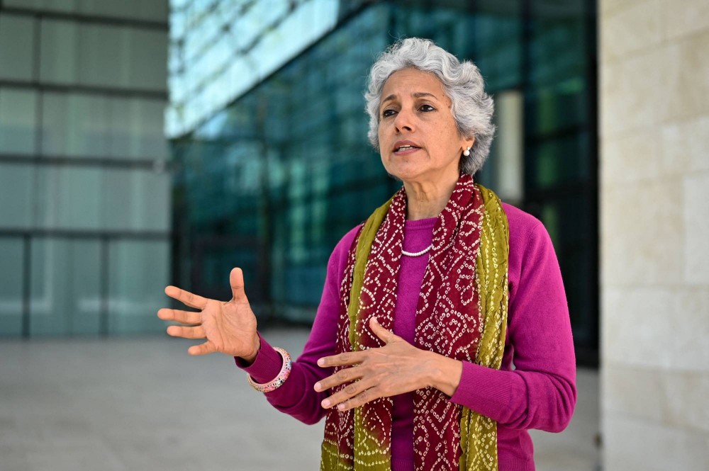 Nhà khoa học WHO Soumya Swaminathan. (Nguồn: AFP) Nhà khoa học WHO Soumya Swaminathan. (Nguồn: AFP)