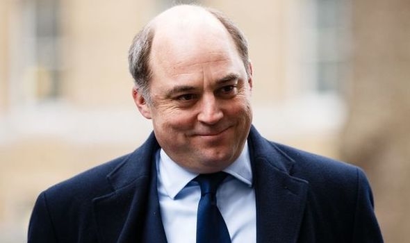 Bộ trưởng Quốc phòng Anh Ben Wallace. (Nguồn: Getty) Bộ trưởng Quốc phòng Anh Ben Wallace. (Nguồn: Getty)