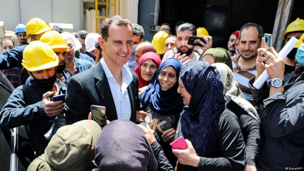 Tổng thống Syria Bashar al-Assad tái đắc cử nhiệm kỳ thứ tư. (Nguồn: AFP) Tổng thống Syria Bashar al-Assad tái đắc cử nhiệm kỳ thứ tư. (Nguồn: AFP)