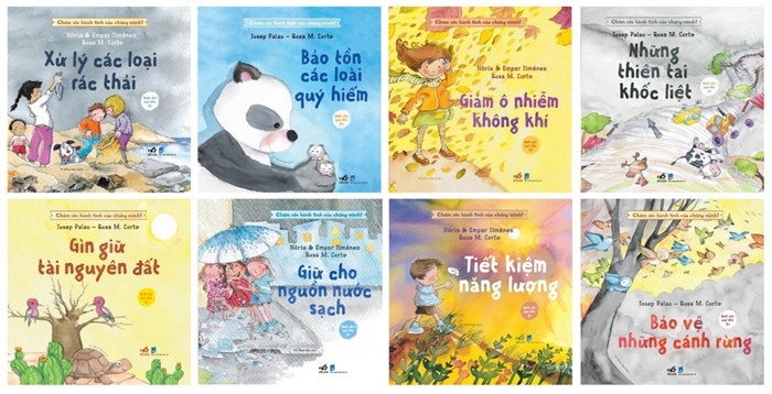 Bộ sách Chăm sóc hành tinh của chúng mình.