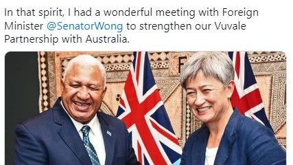 Thủ tướng Fiji: Biến đổi khí hậu là mối quan tâm lớn nhất