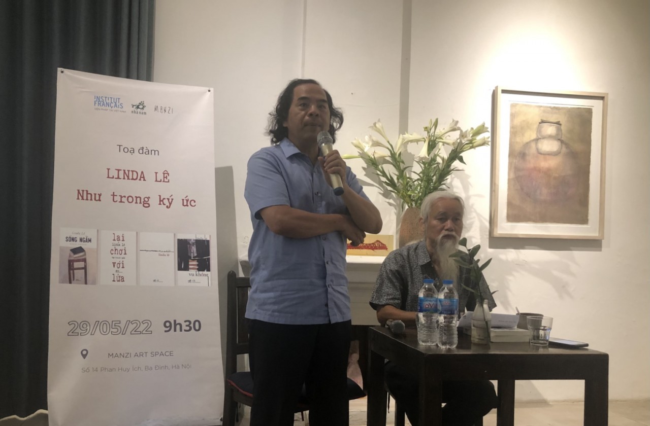 PGS.TS Ngô Văn Giá chia sẻ lại hồi ức trong một lần may mắn được gặp cố nhà văn Linda Lê.