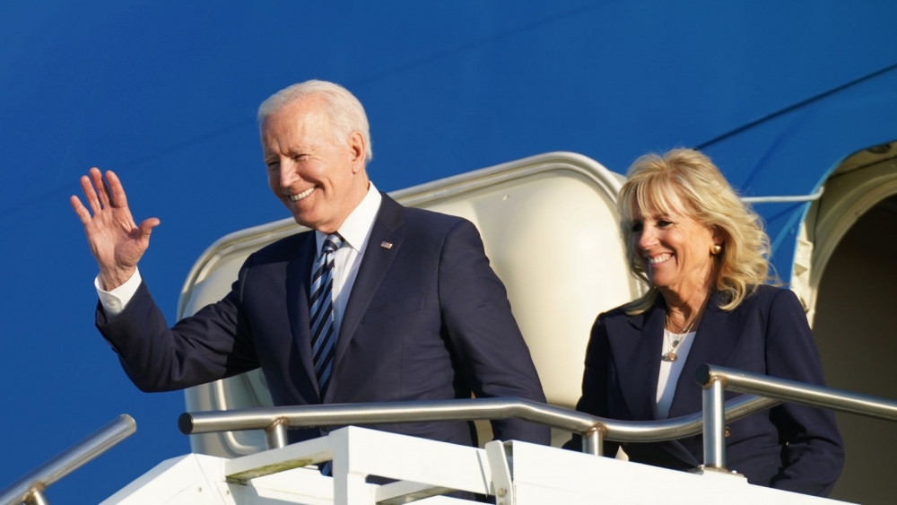 Thượng đỉnh G7 năm nay là lần ra mắt đầu tiên của Tổng thống Mỹ Joe Biden và Phu nhân. (Nguồn: