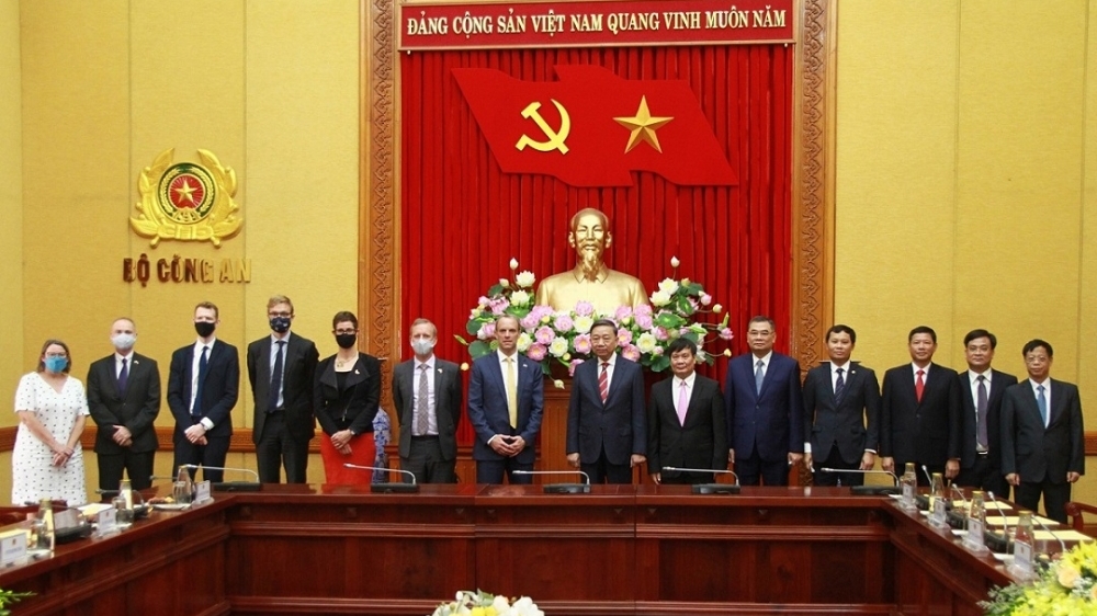 Việt Nam-Anh thúc đẩy hợp tác phòng, chống tội phạm