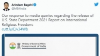 Ấn Độ: Báo cáo của Mỹ về tự do tôn giáo dựa trên 'quan điểm thiên vị'