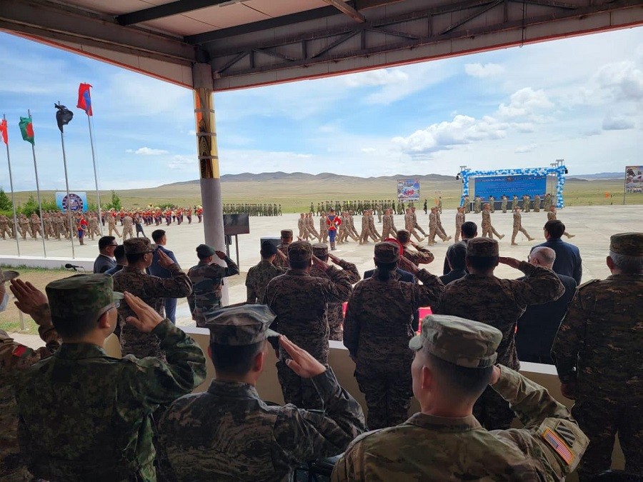 Tập trận hòa bình đa quốc gia Khaan Quest 2022 tại Mông Cổ