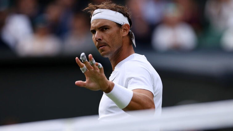 Rafael Nadal thoải mái tâm lý và tự tin tại Wimbledon 2022. (Nguồn: Getty Images) Rafael Nadal thoải mái tâm lý và tự tin tại Wimbledon 2022. (Nguồn: Getty Images)