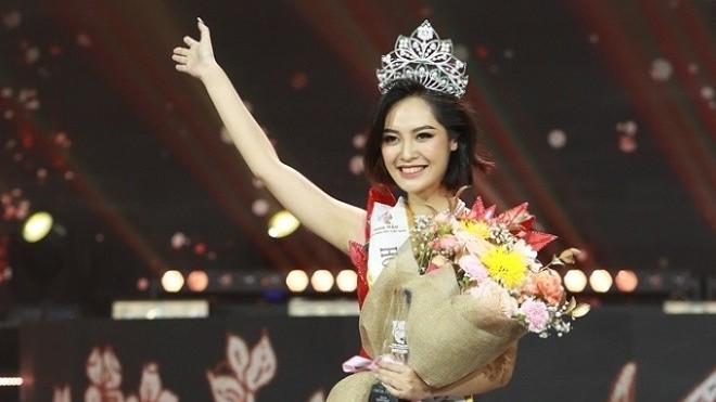 Nông Thúy Hằng - tân Hoa hậu các Dân tộc Việt Nam