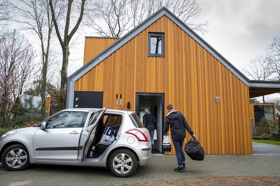 Căn hộ nghỉ dưỡng trong một công viên ở Lunteren, Hà Lan. (Nguồn: ANP) Căn hộ nghỉ dưỡng trong một công viên ở Lunteren, Hà Lan. (Nguồn: ANP)