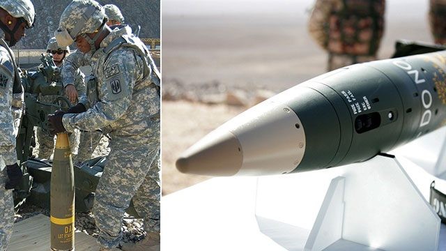 Mỹ sẽ cung cấp cho Ukraine đạn pháo dẫn đường chính xác Excalibur trong gói viện trợ quân sự mới. (Nguồn: The Diplomat)