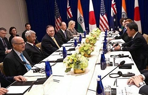 Để mắt đến Trung Quốc, “Bộ Tứ” nâng cấp họp Bộ trưởng