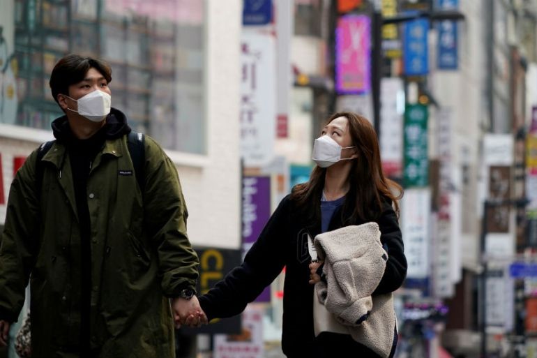 Dịch Covid-19 ở Hàn Quốc. (Nguồn: Getty) Covid-19: Chỉ số tích cực, Hàn Quốc vẫn 'nóng ruột' trước thời điểm Tết Trung thu