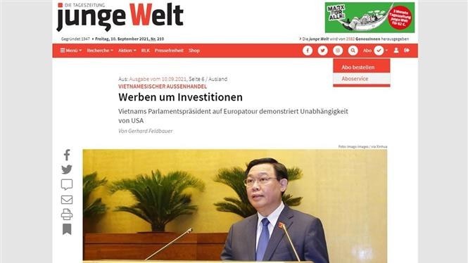 Chủ tịch Quốc hội Vương Đình Huệ kết thúc tốt đẹp chuyến công tác châu Âu