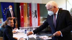 Bầu cử Đức: Tỷ lệ cử tri bỏ phiếu tăng mạnh, chưa lộ diện người kế nhiệm bà Merkel