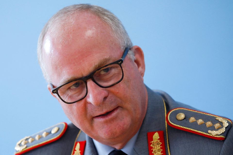 Tổng Thanh tra Bộ Quốc phòng Đức - Tướng Eberhard Zorn - ngày 31/8 khẳng định nước này sẽ mở rộng sự hiện diện quân sự ở khu vực Ấn Độ Dương-Thái Bình Dương. (Nguồn: Reuters) Tổng Thanh tra Bộ Quốc phòng Đức - Tướng Eberhard Zorn - ngày 31/8 khẳng định nước này sẽ mở rộng sự hiện diện quân sự ở khu vực Ấn Độ Dương-Thái Bình Dương. (Nguồn: Reuters)