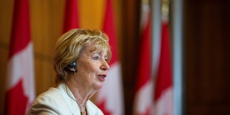 Nghị sĩ đảng Tự do Judy Sgro, Chủ tịch Nhóm Nghị sĩ hữu nghị Canada-Đài Loan. (Nguồn: Hill Times)