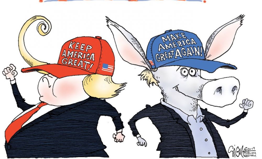 Bầu cử Tổng thống Mỹ: 'Sắc xanh Dân chủ' có phải màu của hy vọng?