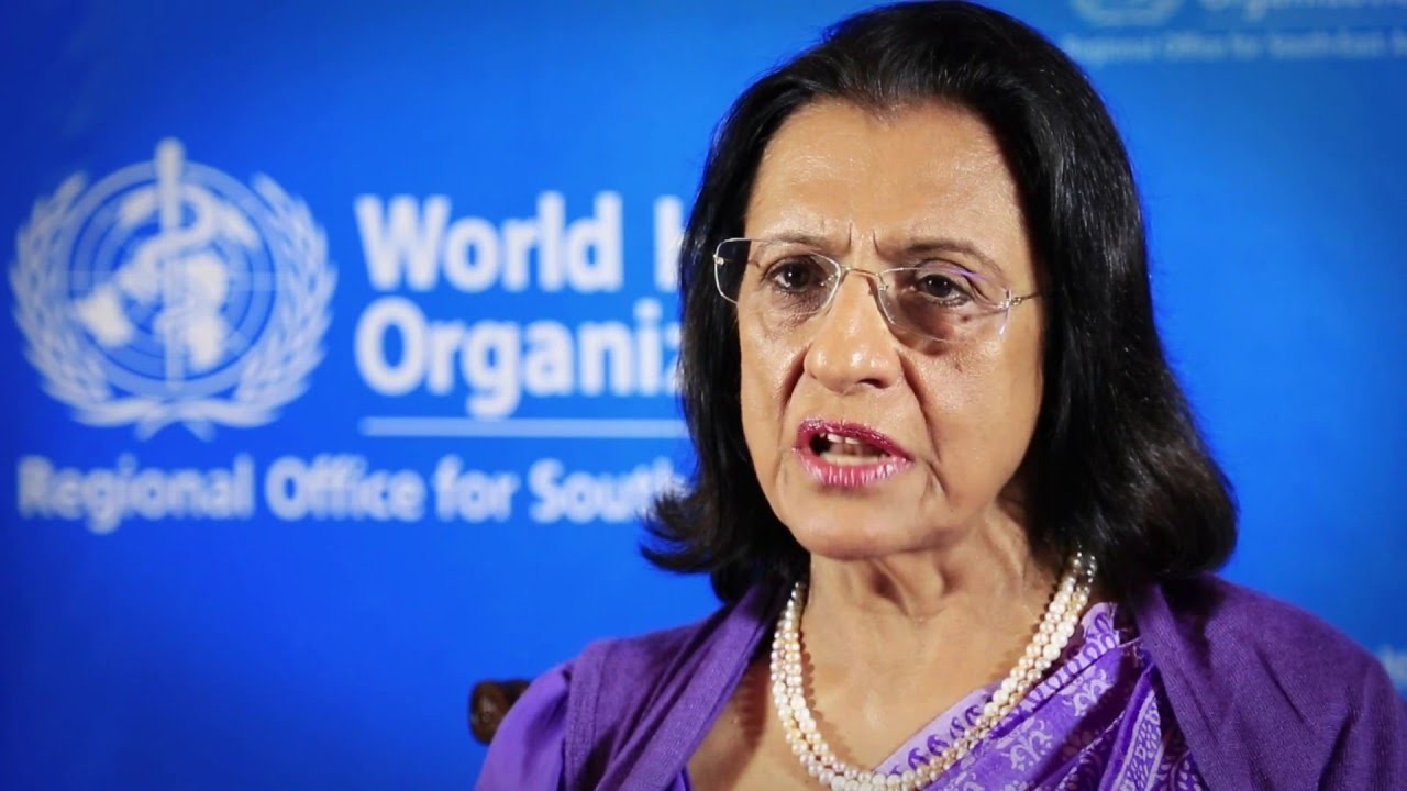 TS. Poonam Khetrapal Singh, Giám đốc khu vực Đông Nam Á của WHO. (Nguồn: WHO)