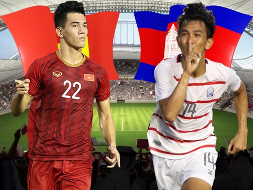 U22 Campuchia hay nhưng chưa phải là đối thủ của U22 Việt Nam
