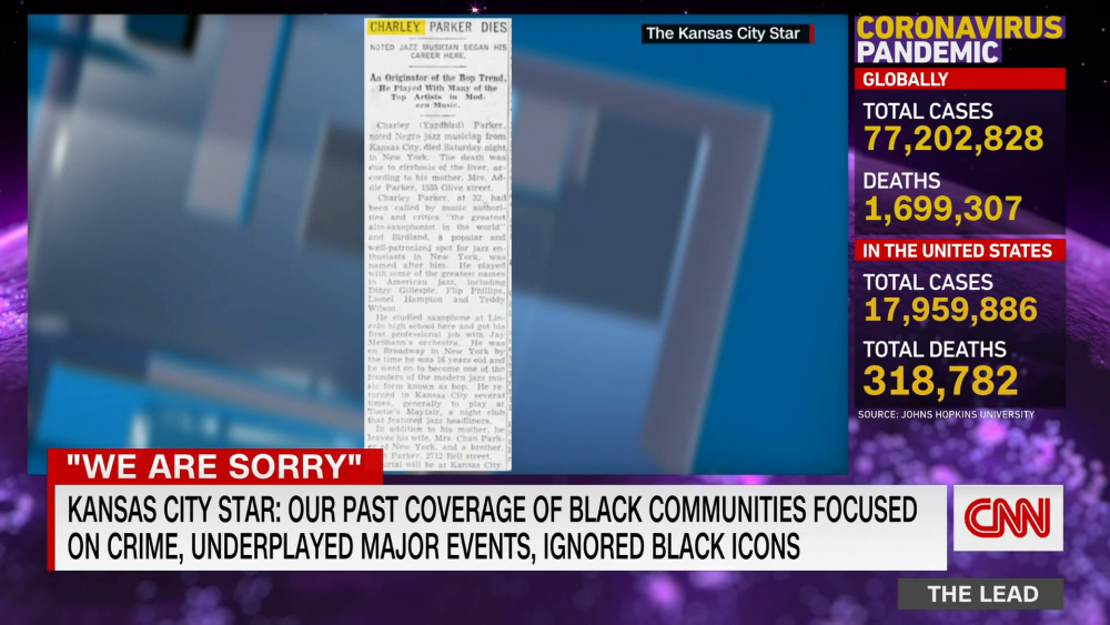 Nhật báo Kansas City Star công khai xin lỗi vì cách đưa tin mang tính phân biệt chủng tộc Nhật báo Kansas City Star công khai xin lỗi vì cách đưa tin mang tính phân biệt chủng tộc