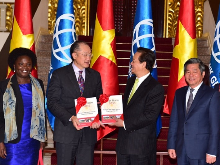 Thủ tướng Nguyễn Tấn Dũng tiếp Chủ tịch Ngân hàng Thế giới